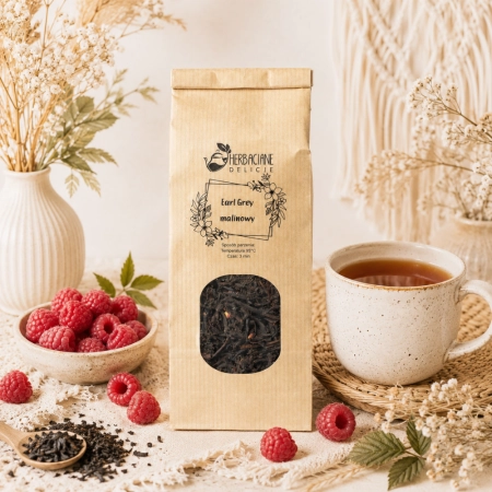Earl Grey malinowy 100g